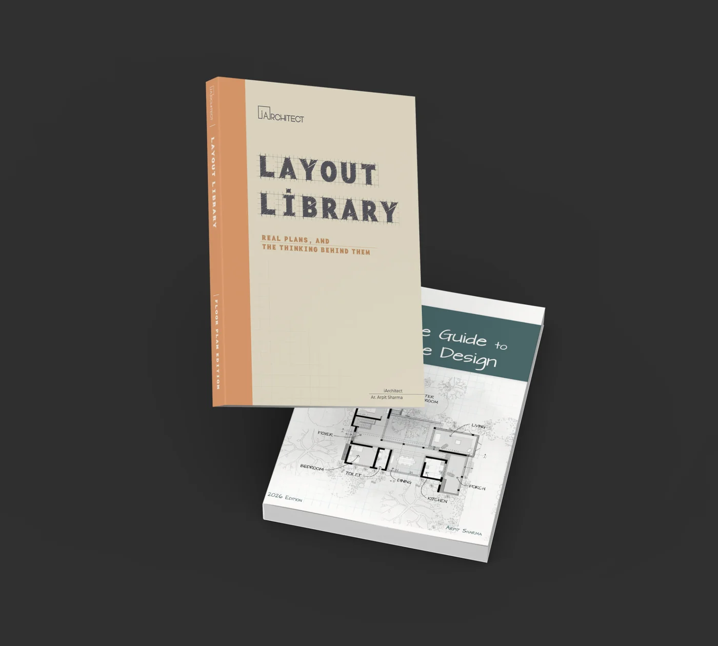 iArchitect home design books — the Layout Library and the Complete Guide to Residence Design